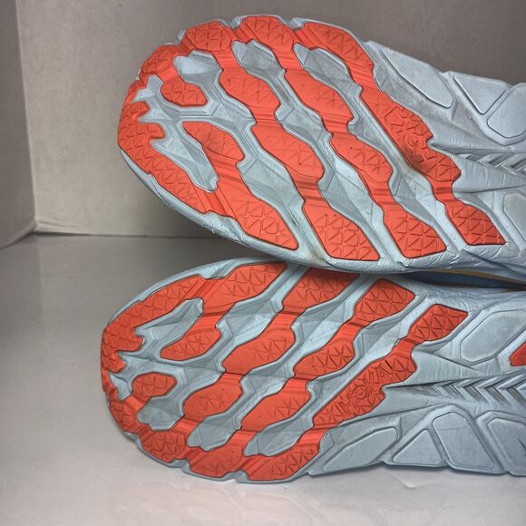 Hoka One One Clifton 8 Running Shoes Mens 10D Goblin Blue S1119393 GBMS Sz 10 D